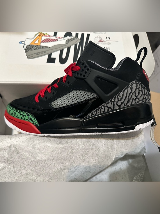 Jordan Other - NIB Jordan Spizike Low Black Classic Green Varsity Red